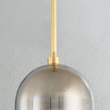 Lighting - Pendant Dorval 1 Light Pendant // Aged Brass // Small 