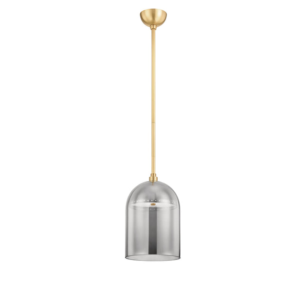 Lighting - Pendant Dorval 1 Light Pendant // Aged Brass // Small 