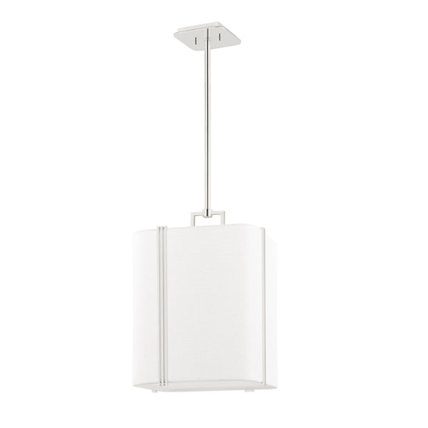 Lighting - Pendant Downing 1 Light Small Pendant // Polished Nickel 