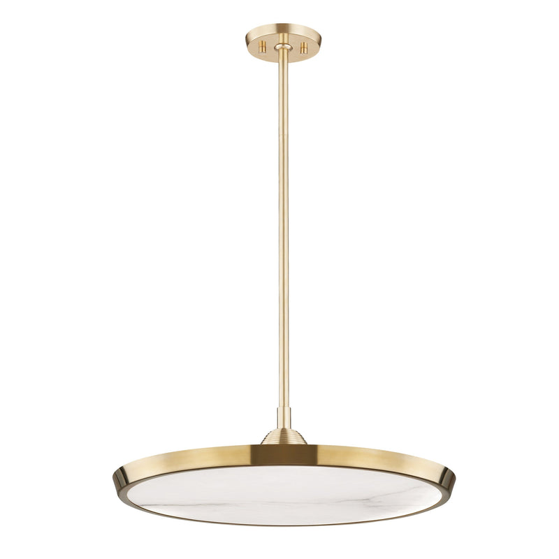 Lighting - Pendant Draper Large Led Pendant // Aged Brass 