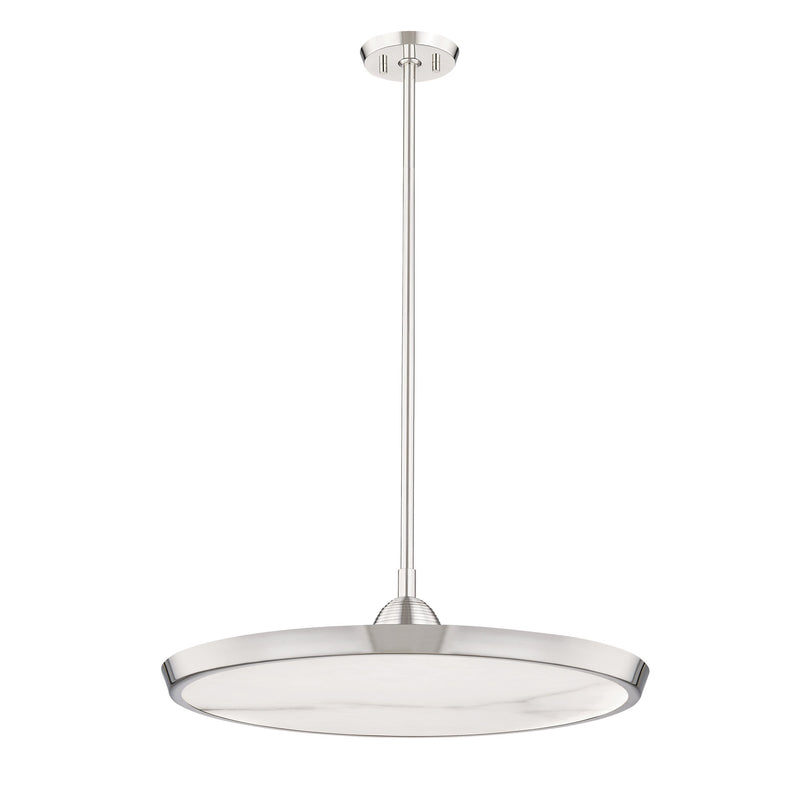 Lighting - Pendant Draper Large Led Pendant // Polished Nickel 