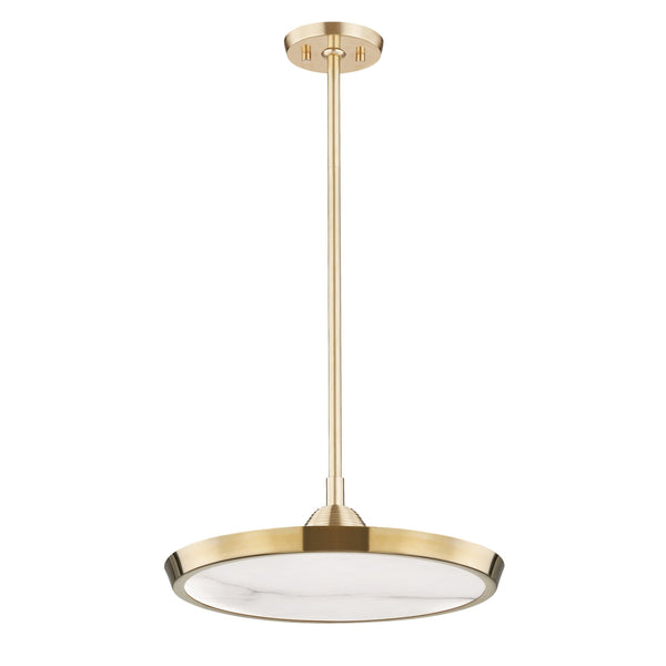 Lighting - Pendant Draper Small Led Pendant // Aged Brass 