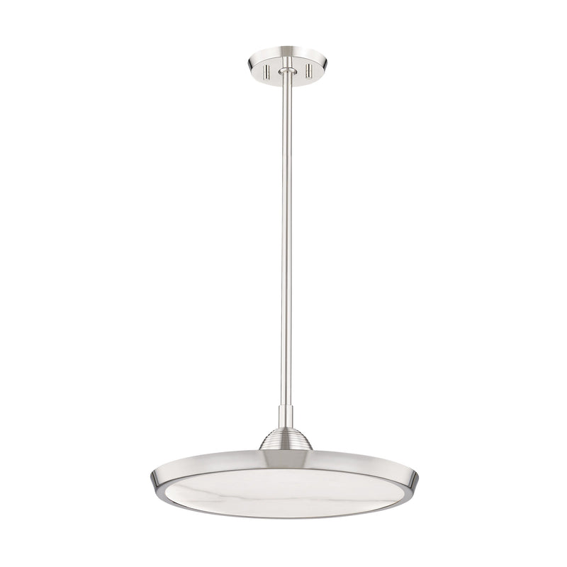 Lighting - Pendant Draper Small Led Pendant // Polished Nickel 