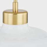 Lighting - Pendant Eliana 1 Light Pendant // Aged Brass 