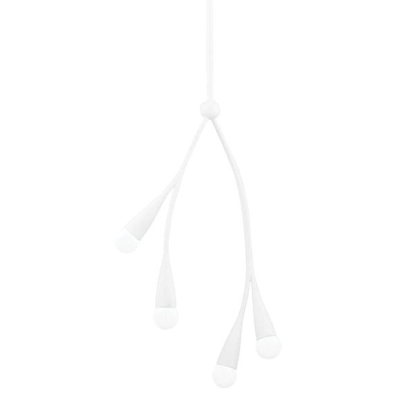 Lighting - Pendant Elsa 4 Light Pendant // Textured White 