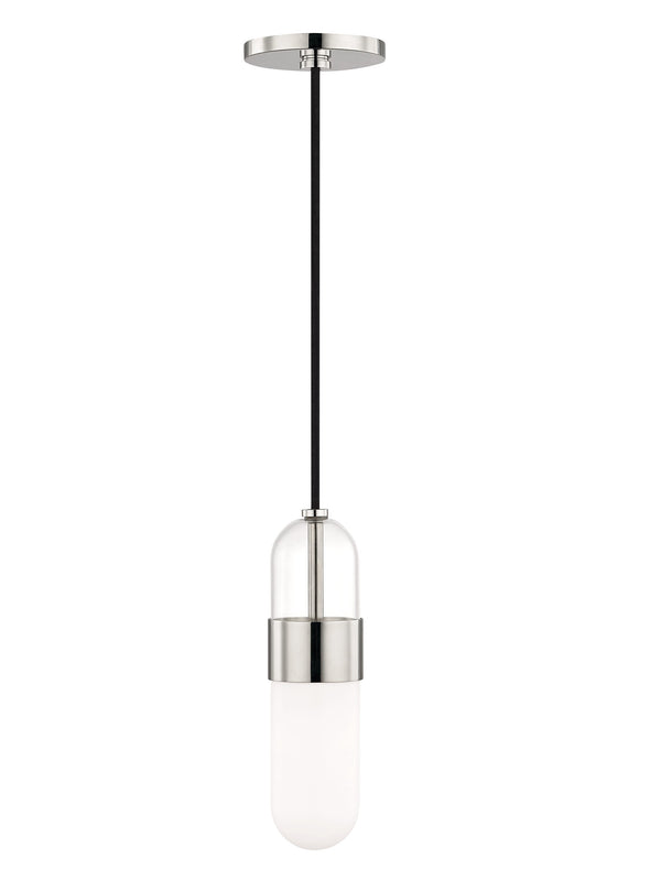 Lighting - Pendant Emilia 1 Light Pendant // Polished Nickel 