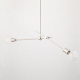 Lighting - Pendant Gale 2 Light Pendant // Polished Nickel 