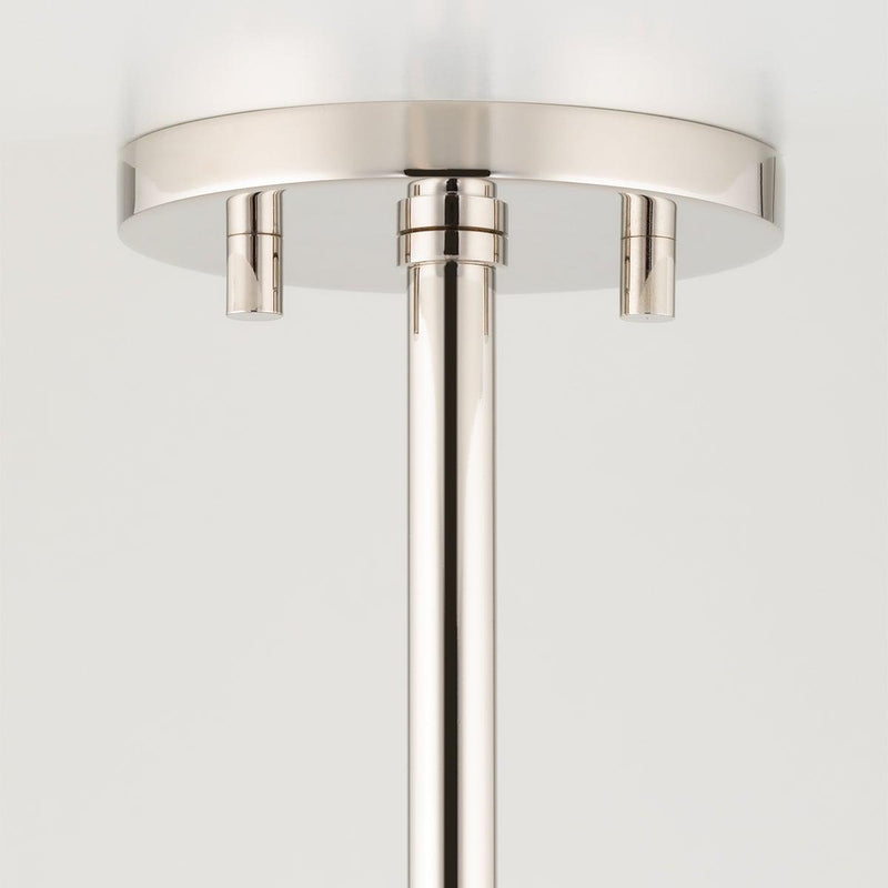 Lighting - Pendant Gale 2 Light Pendant // Polished Nickel 