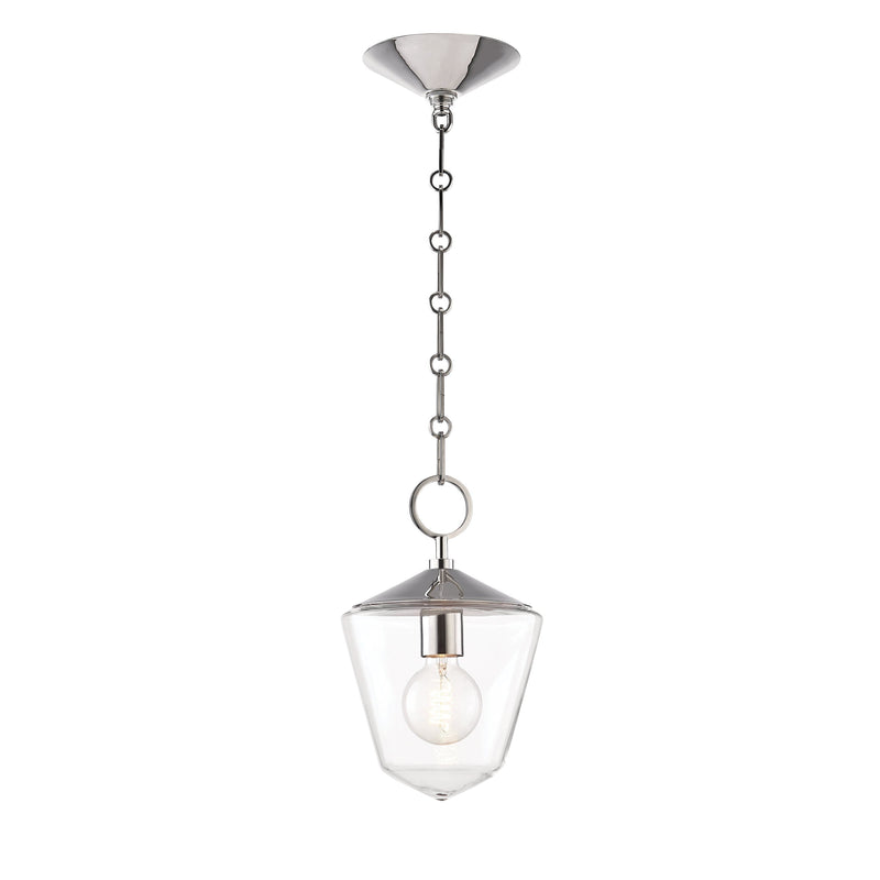 Lighting - Pendant Greene 1 Light Small Pendant // Polished Nickel 