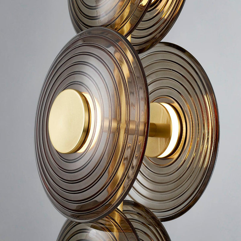 Lighting - Pendant Griston 6 Light Pendant // Aged Brass 