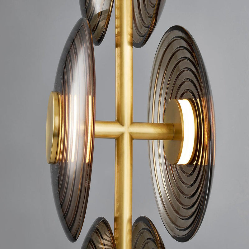 Lighting - Pendant Griston 6 Light Pendant // Aged Brass 