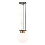 Lighting - Pendant Gunther 1 Light Small Pendant // Aged Old Bronze 