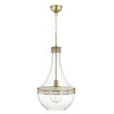 Lighting - Pendant Hagen 1 Light Large Pendant // Aged Brass 