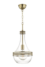 Lighting - Pendant Hagen 1 Light Small Pendant // Aged Brass 