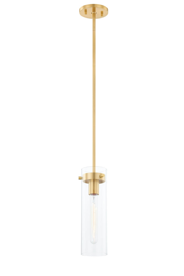 Lighting - Pendant Haisley 1 Light Pendant // Aged Brass // Large 