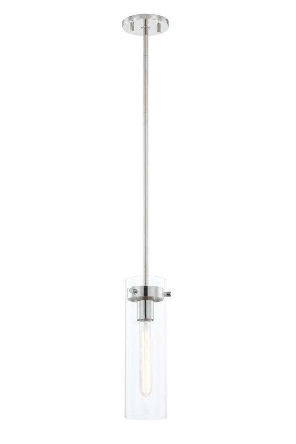 Lighting - Pendant Haisley 1 Light Pendant // Polished Nickel // Large 