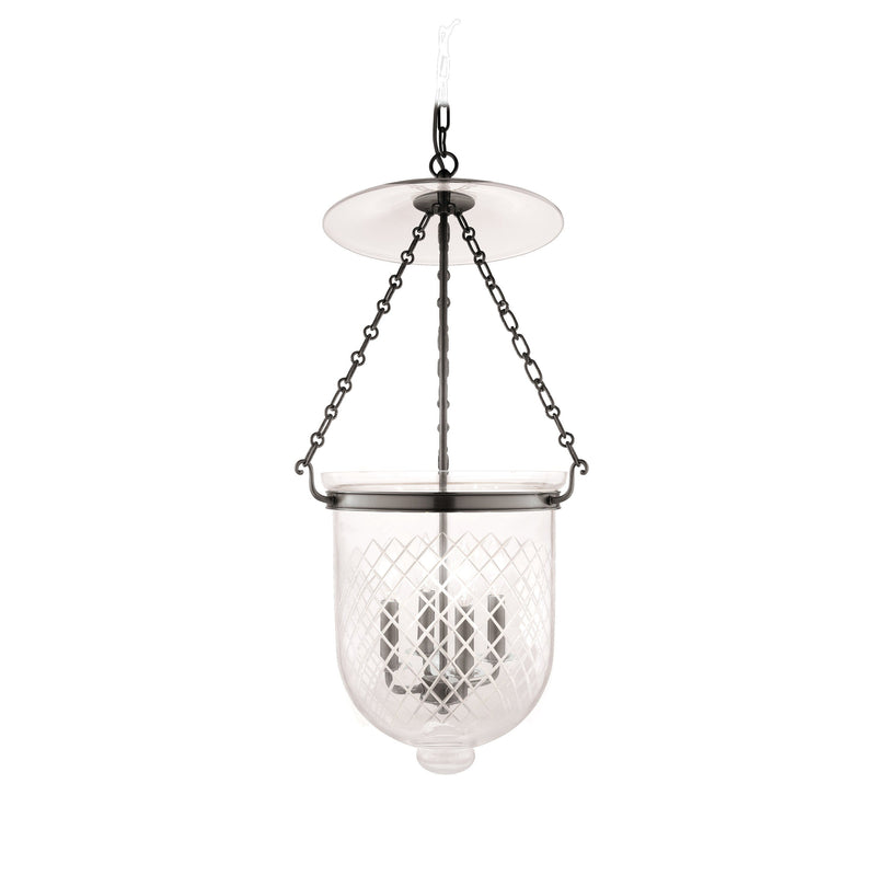 Lighting - Pendant Hampton 4 Light Pendant // Historic Nickel // Medium 