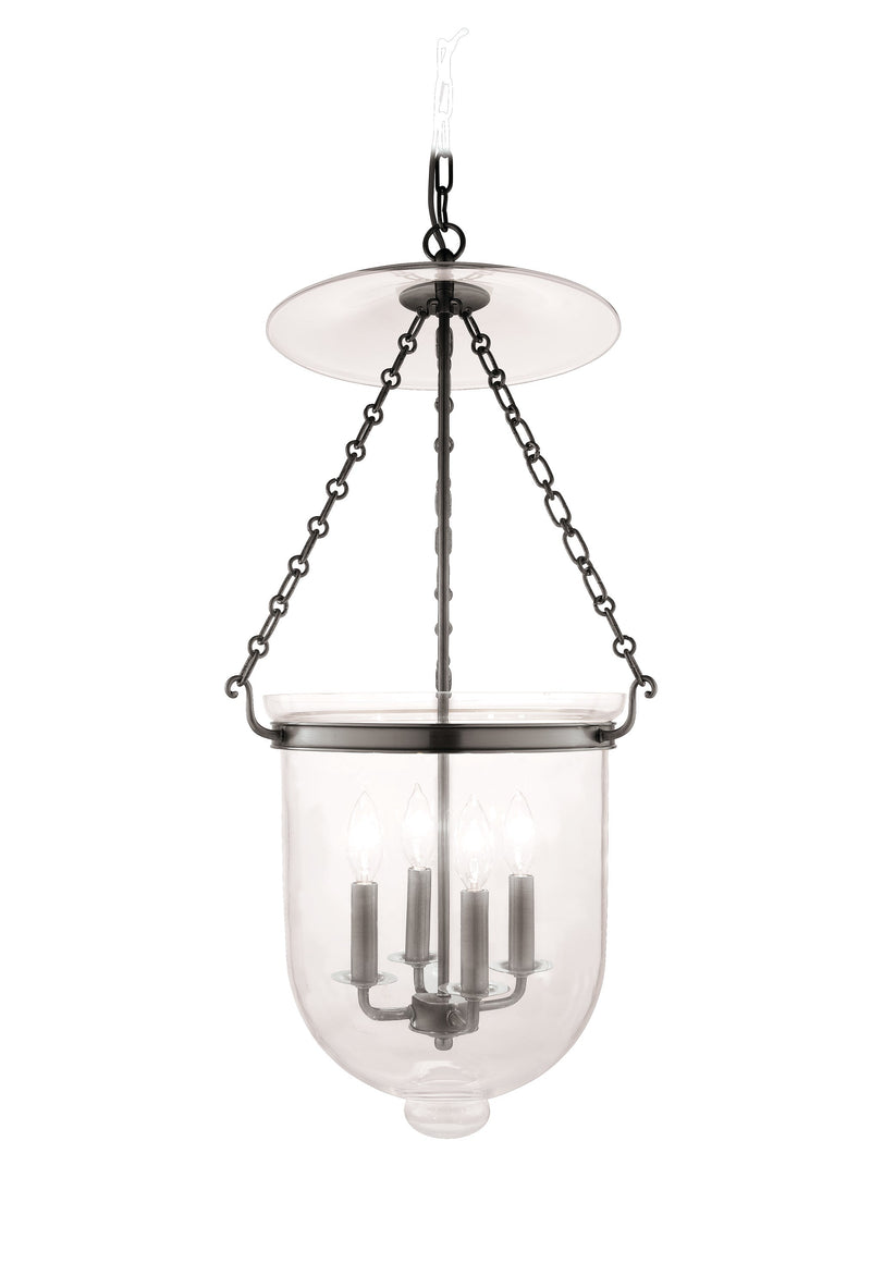 Lighting - Pendant Hampton 4 Light Pendant // Historic Nickel // Small 