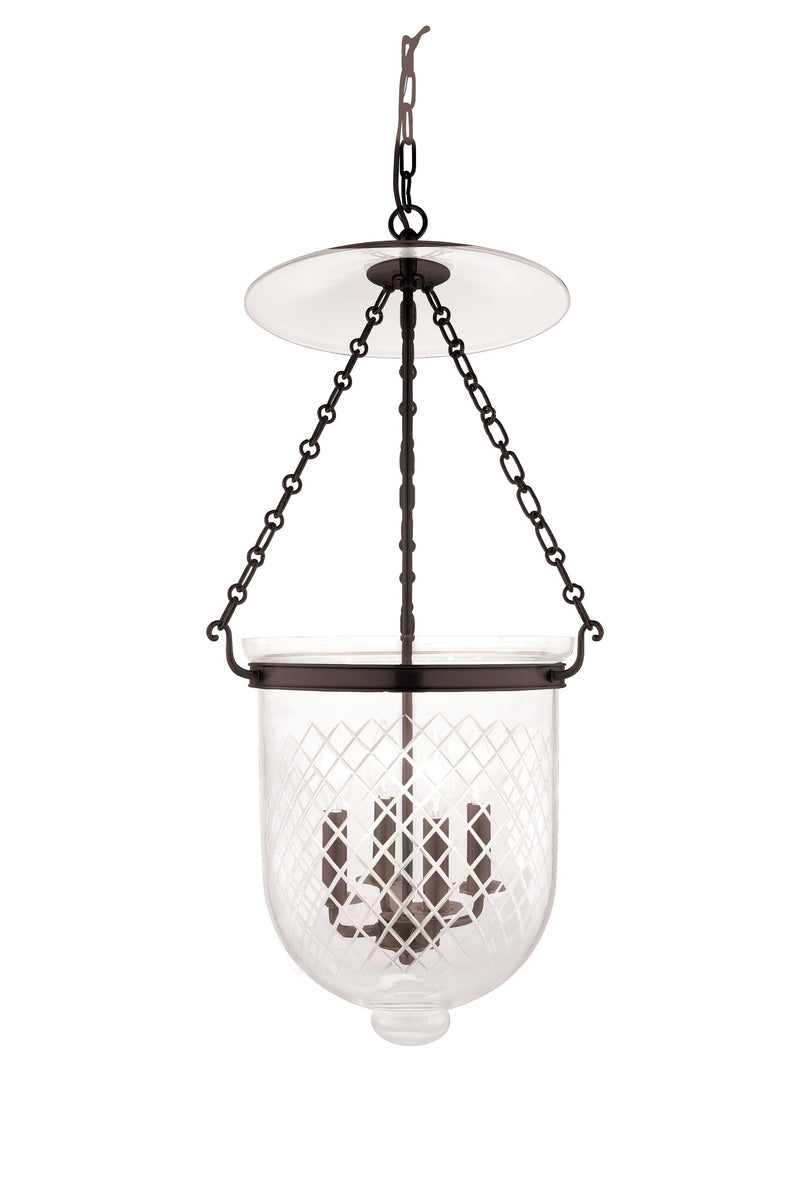 Lighting - Pendant Hampton 4 Light Pendant // Old Bronze // Medium 