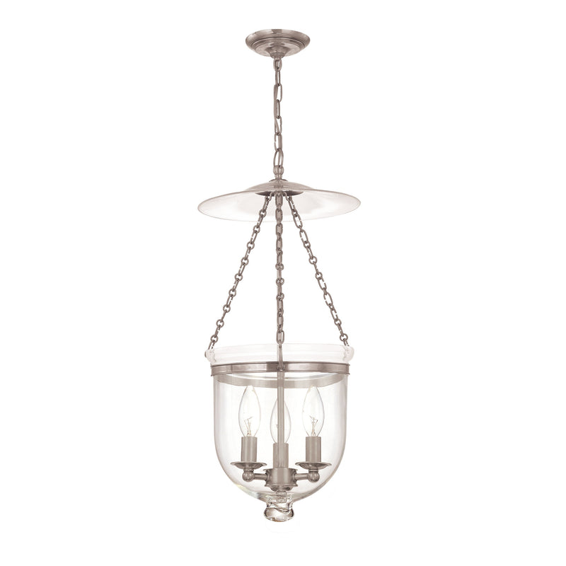 Lighting - Pendant Hampton 4 Light Pendant // Polished Nickel // Small 