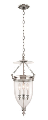 Lighting - Pendant Hanover 3 Light Pendant // Polished Nickel 