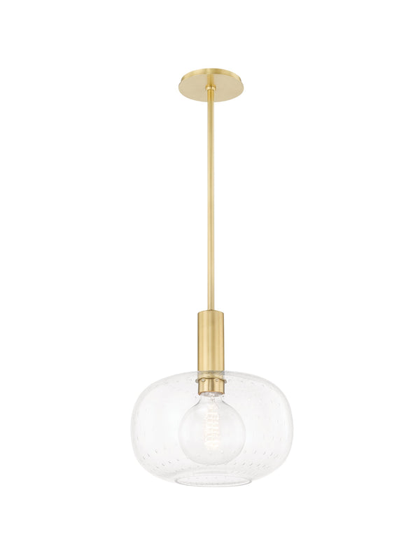 Lighting - Pendant Harlow 1 Light Pendant // Aged Brass 