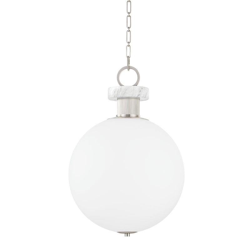 Lighting - Pendant Haru 1 Light Large Pendant // Burnished Nickel 