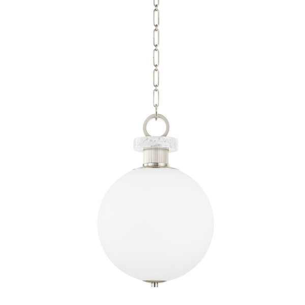 Lighting - Pendant Haru 1 Light Small Pendant // Burnished Nickel 