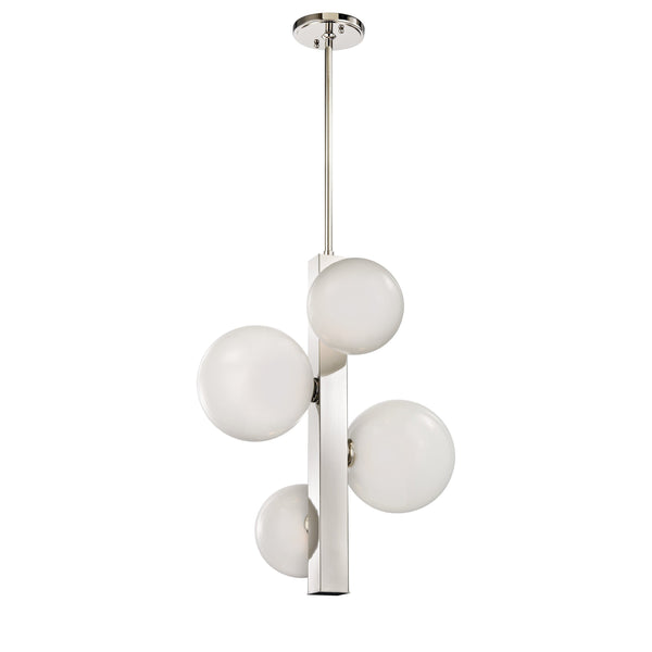 Lighting - Pendant Hinsdale 4 Light Pendant // Polished Nickel 