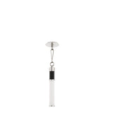 Lighting - Pendant Huntington Led Pendant // Polished Nickel & Black 