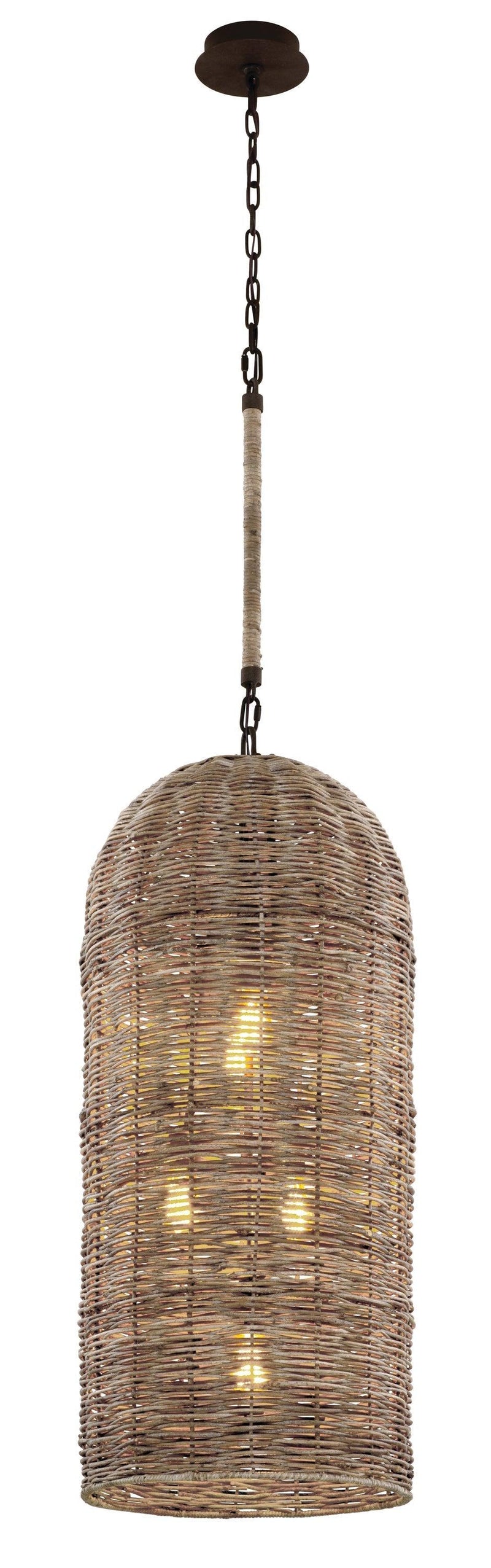 Lighting - Pendant Huxley 5lt Pendant // Tidepool Bronze // Large 