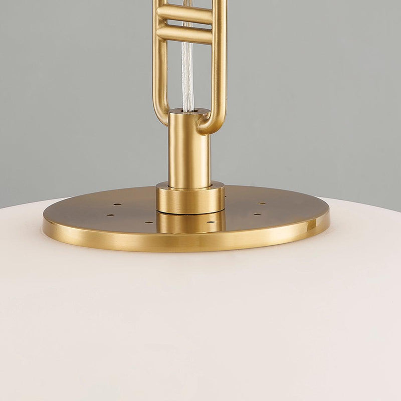 Lighting - Pendant Ingels 1 Light Pendant // Aged Brass // Large 