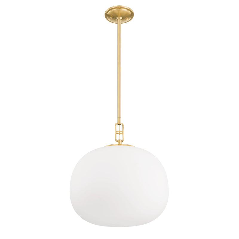 Lighting - Pendant Ingels 1 Light Pendant // Aged Brass // Medium 