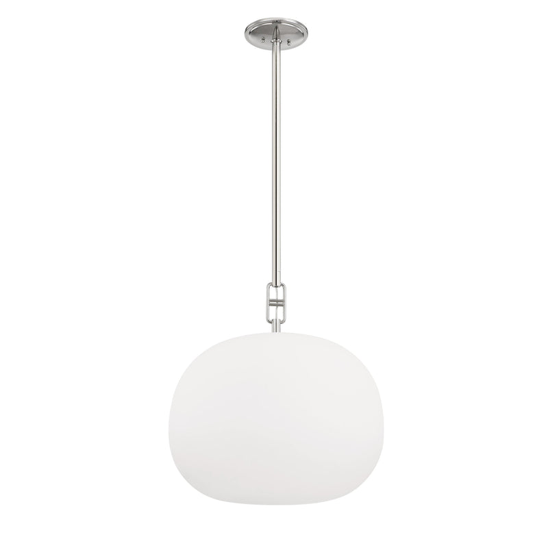 Lighting - Pendant Ingels 1 Light Pendant // Polished Nickel // Large 