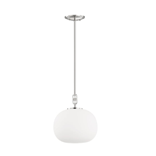 Lighting - Pendant Ingels 1 Light Pendant // Polished Nickel // Small 