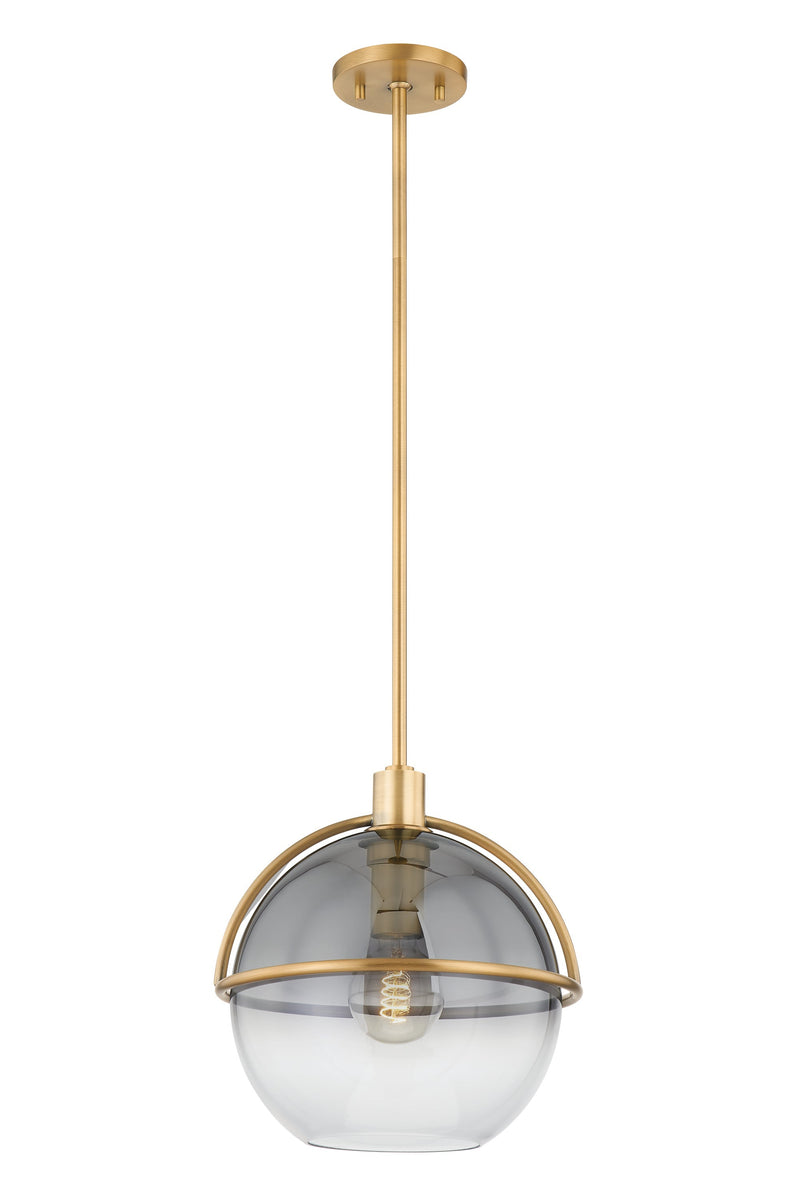 Lighting - Pendant Ivins 1 Light Pendant // Patina Brass // Small 