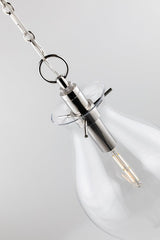 Lighting - Pendant Ivy 1 Light Large Pendant // Polished Nickel 