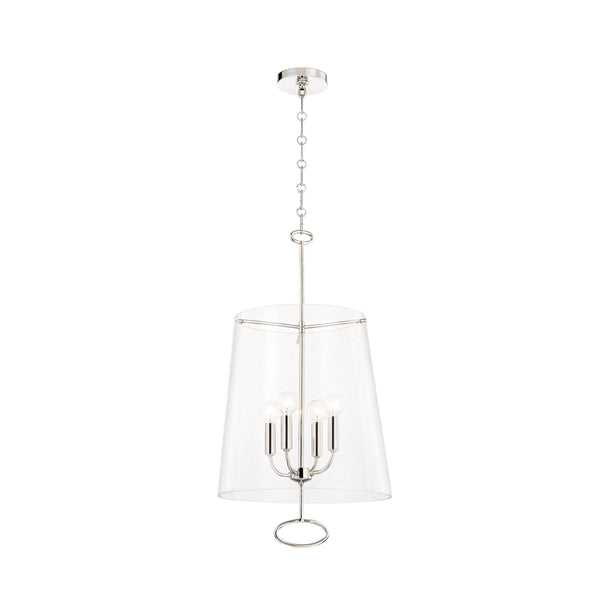 Lighting - Pendant James 4 Light Pendant // Polished Nickel 