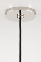 Lighting - Pendant Jane 1 Light Small Pendant // Polished Nickel 