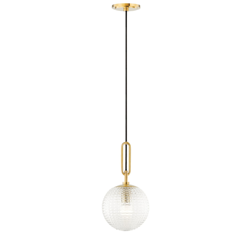 Lighting - Pendant Jewett 1 Light Pendant // Aged Brass 