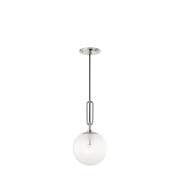 Lighting - Pendant Jewett 1 Light Pendant // Polished Nickel 