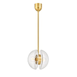 Lighting - Pendant Kert 2 Light Pendant // Aged Brass // Small 