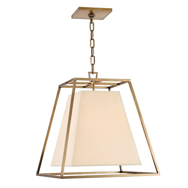 Lighting - Pendant Kyle 4 Light Pendant // Aged Brass 