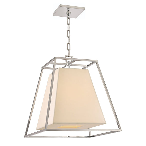 Lighting - Pendant Kyle 4 Light Pendant // Polished Nickel 