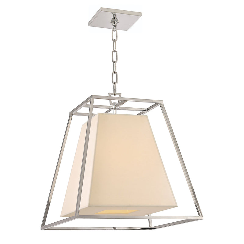 Lighting - Pendant Kyle 4 Light Pendant // Polished Nickel 