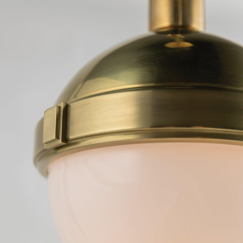 Lighting - Pendant Lambert 1 Light Pendant // Aged Brass // Medium 