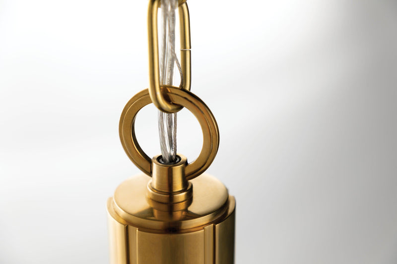 Lighting - Pendant Lambert 1 Light Pendant // Aged Brass // Medium 