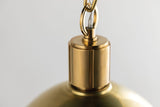 Lighting - Pendant Lambert 1 Light Pendant // Aged Brass // Medium 