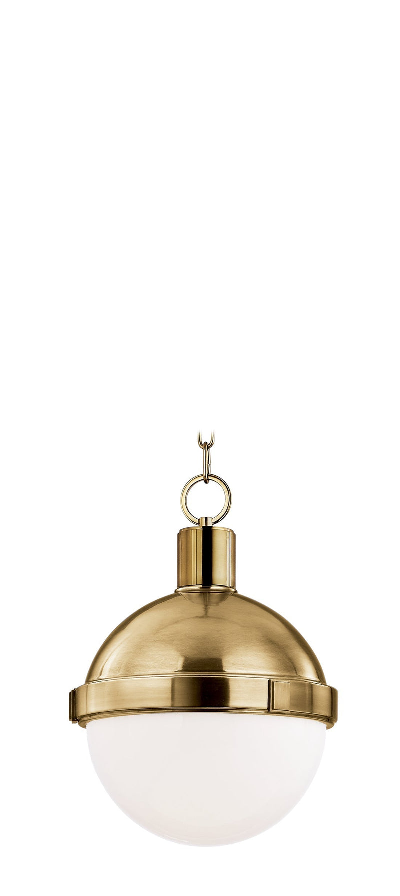 Lighting - Pendant Lambert 1 Light Pendant // Aged Brass // Medium 