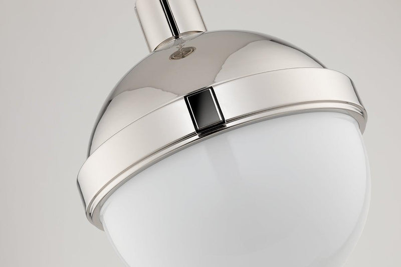 Lighting - Pendant Lambert 1 Light Pendant // Polished Nickel // Medium 